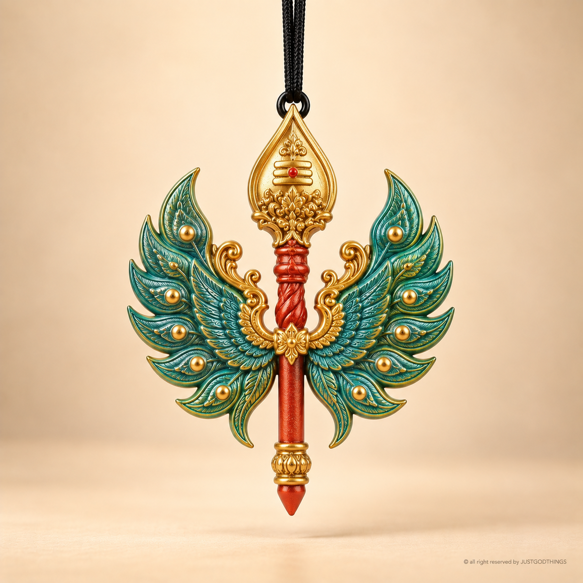 Mayilon | Murugan Vel Hanging Pendant | Limited Edition
